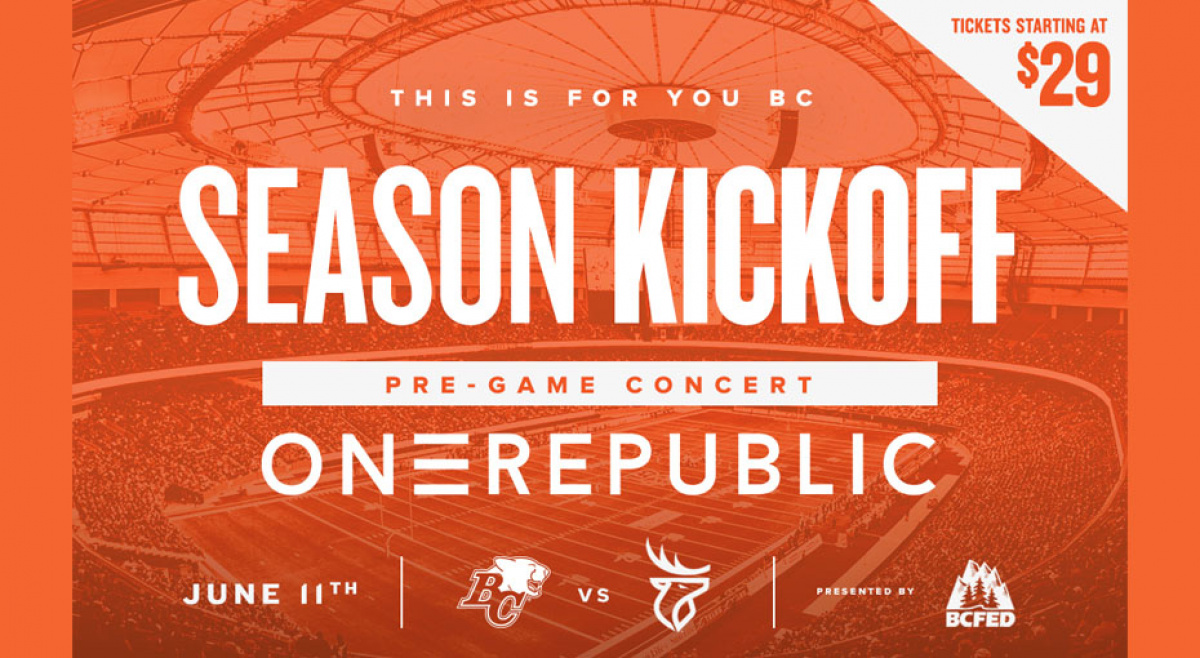 BC Lions Tailgate Party