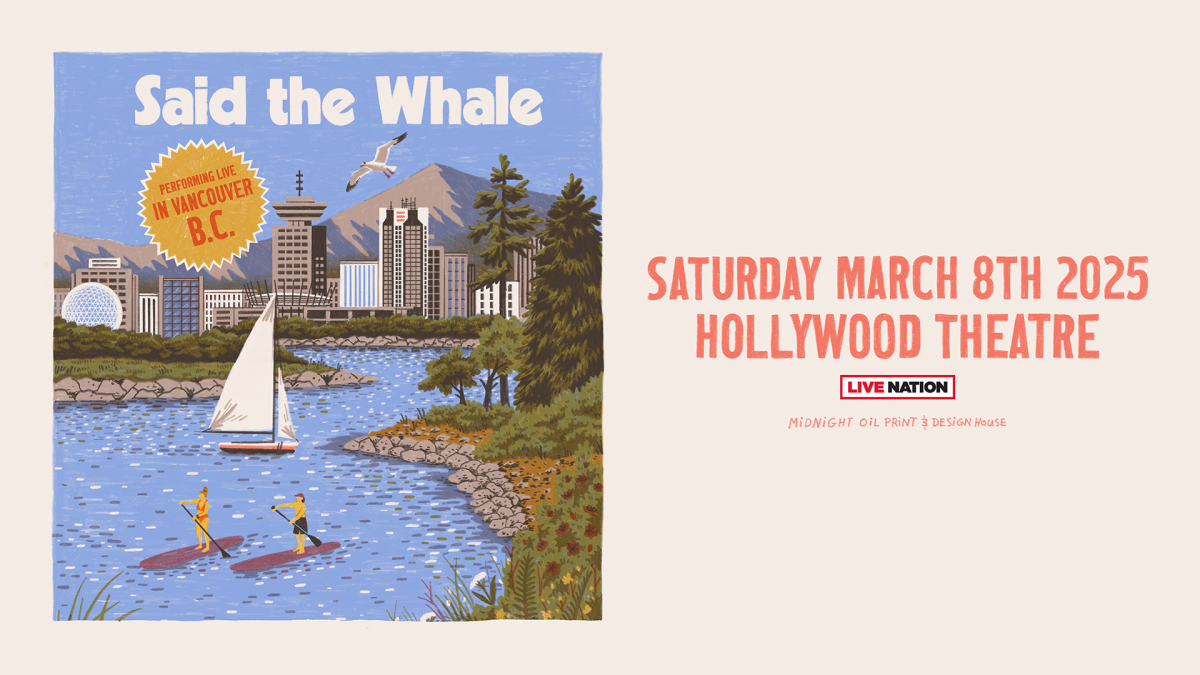 Win tickets to see Said The Whale!