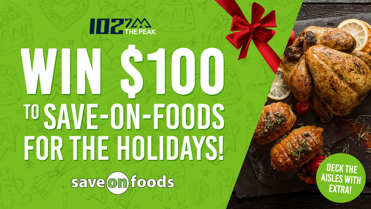 Win $100 to Save-On-Foods!